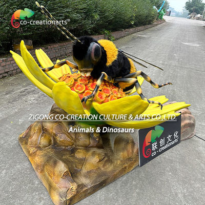 Animatroniczne owady Animatroniczne pszczoły z kwiatami