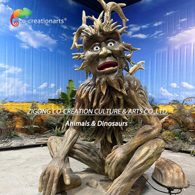 Ogromne Animatronic Talking Tree Człowiek Ludzki Talking Tree Do Dekoracji Parku Rozrywki