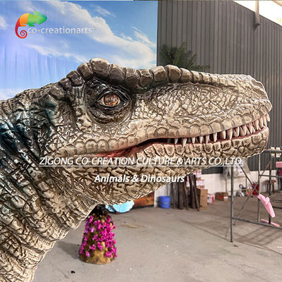 Realistyczny Animatroniczny Dinozaur Velociraptor: Dynamiczna wystawa muzealna z żywotnymi ruchami i szczegółową skórą dla wciągającej edukacji