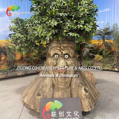 Realistyczne animatroniczne gadające drzewo Mądre mistyczne drzewo Dostosowana fabryka w Chinach