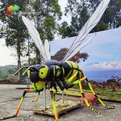 Dobra cena. Odporność na warunki atmosferyczne Symulacja owadów animatronicznych 5M Osa do ogrodu botanicznego w Internecie