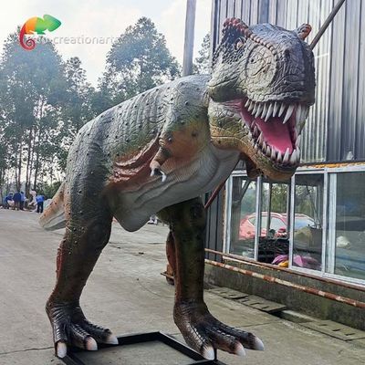 Dobra cena. Sunproof Fiberglass Animatronic T Rex Theme Park Dinozaury Dostosowane w Internecie