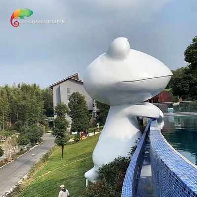 Dobra cena. Tematyczny park wodny z włókna szklanego Animatronic żaba statua odporność na warunki atmosferyczne w Internecie