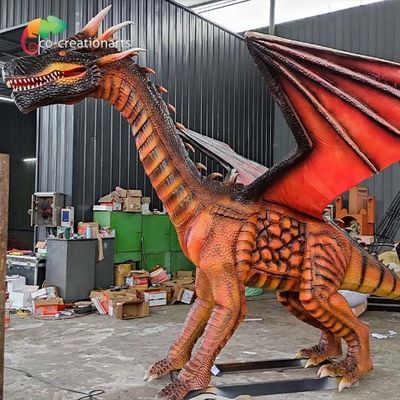 Dobra cena. Animatroniczne Smoki Rekwizyty Dekoracje Parku Rozrywki Rozmiar Życiowy Smoki w Internecie