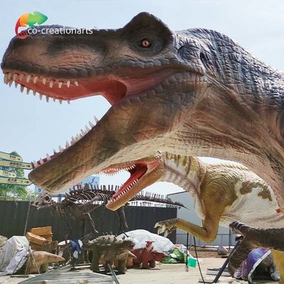 Dobra cena. 5M T Rex Jurassic Park Animatronic Theme Park Dinosaurs Corresponding sound w Internecie