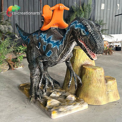 Ce Certyfikowany Animatroniczny Ride Dinosaur Velociraptor Ride 4m Długość