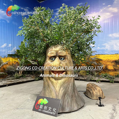 Animatroniczne drzewo mówiące do dekoracji parku rozrywki